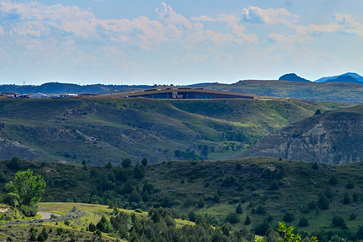 The Library captured from Theodore Roosevelt National Park South Unit, Credit:  Threefold