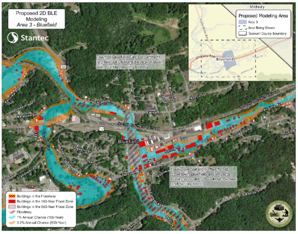 Bluefield Flood Study