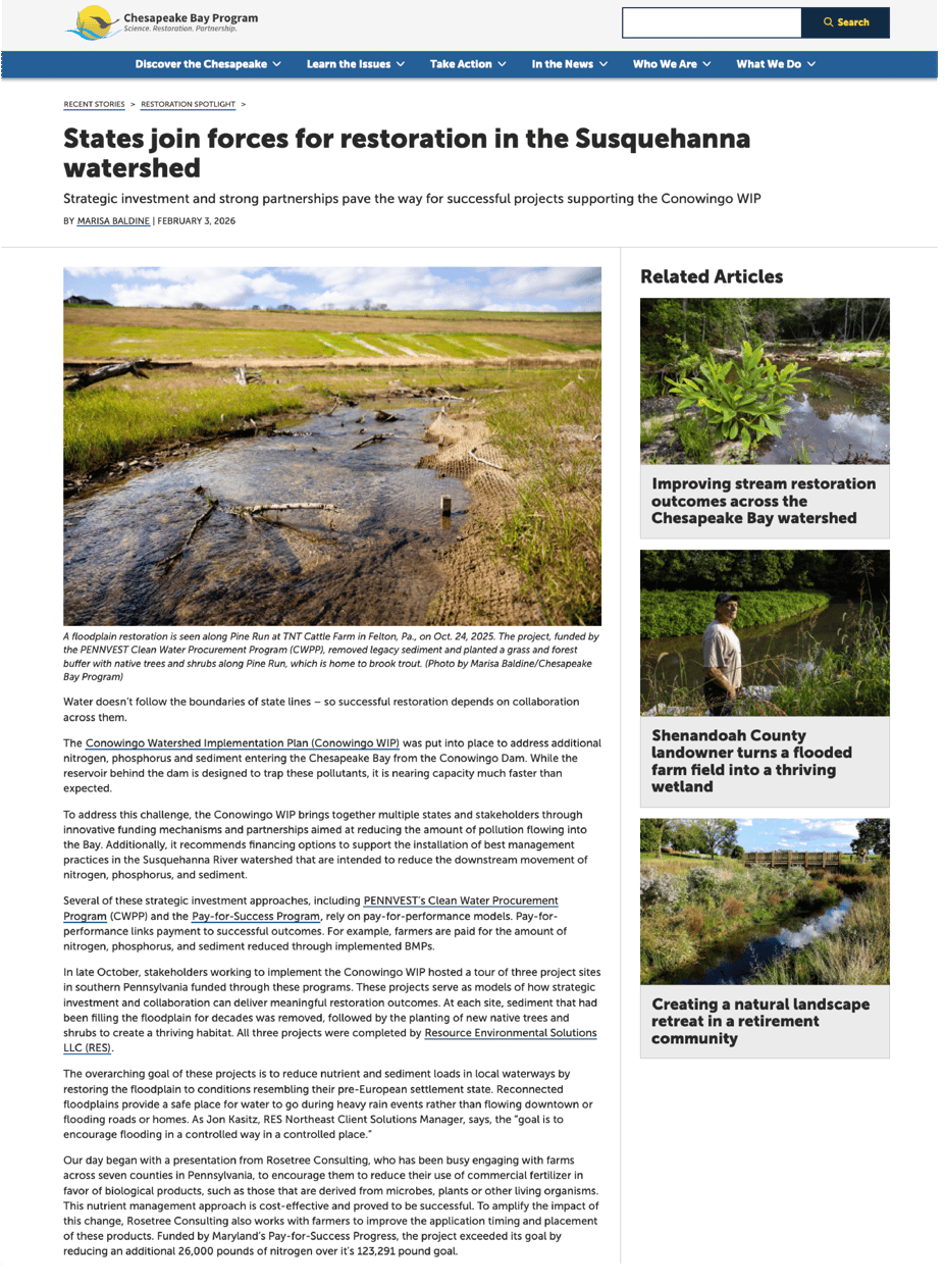 Three floodplain restoration projects highlight the power of ...